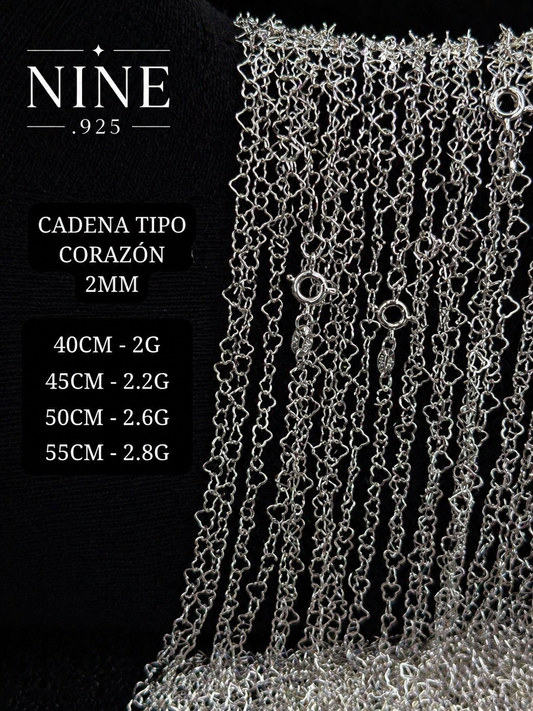 CADENA DE CORAZON
