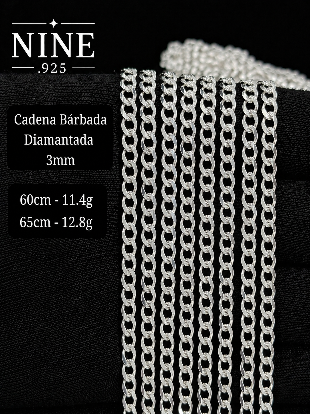 CADENA BARBARA DIAMANTADA