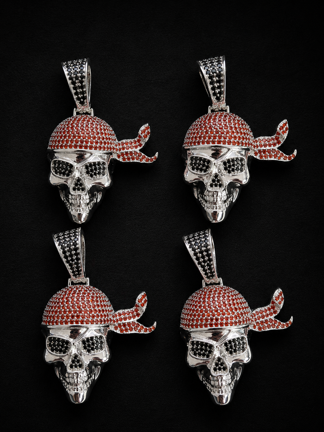 “ICED PENDANTS” SILVER .925